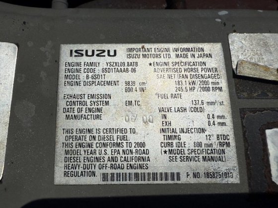 2000 日立 EX350LCK-5