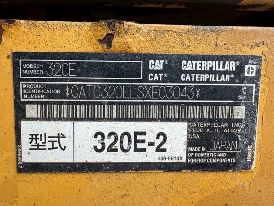 2016 CAT 320E-2