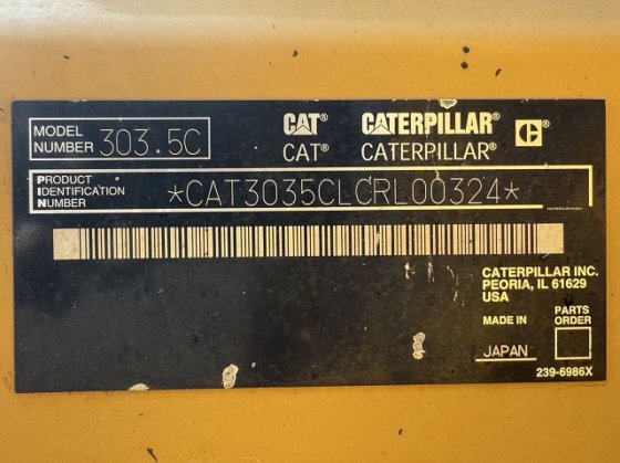 2006 CAT 303.5CCR