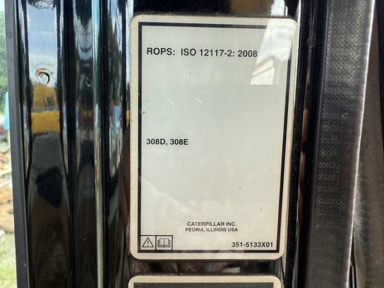 2013 CAT 308ESR