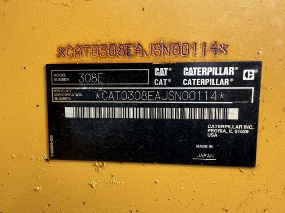 2013 CAT 308ESR