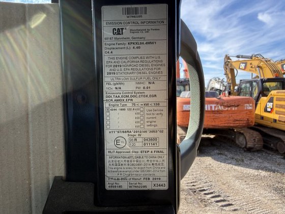 2019 CAT 320-07B