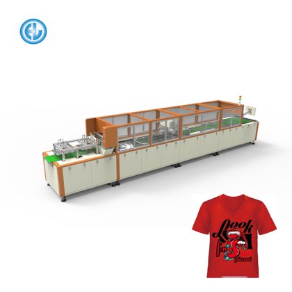 Fully Automatic T-shirt Cloth Garment 