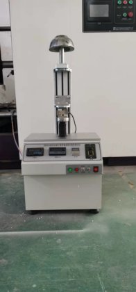 安全ヘルメットの試験機のChin革紐の強さの側面剛さのテスター