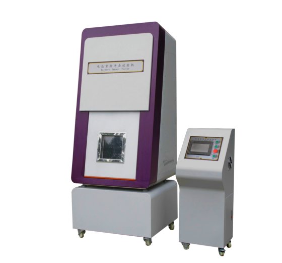 13 KN縦PLC制御電池の実験室のテスターのサーボ モーター ドライブ電池のクラッシュの試験機