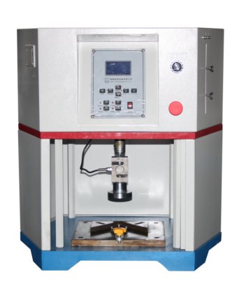 安全履物の圧縮および穿刺のテスターの靴の試験装置