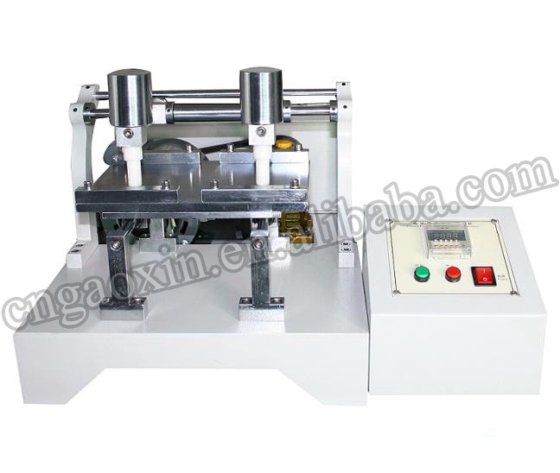 電気染められた生地の革摩擦変色の試験機