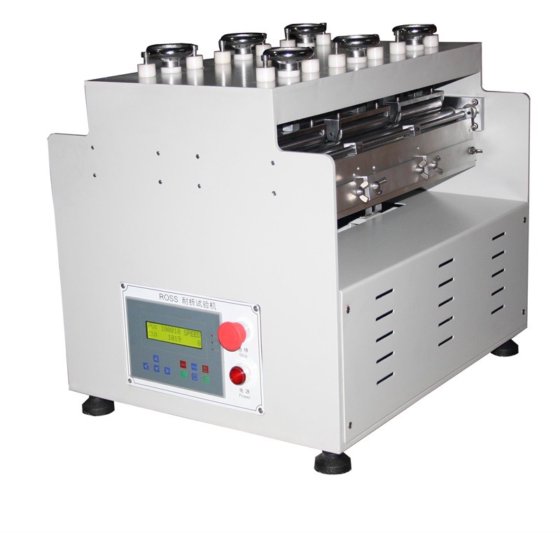 靴の唯一の曲る耐性検査のためのK6264縦のロスのゴム製試験装置