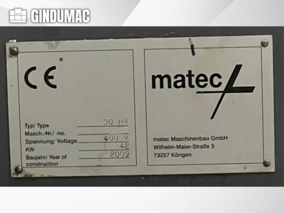 2009 Matec 30-HV