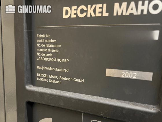 2002 DECKEL MAHO DMU 50