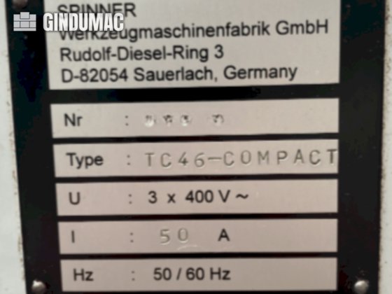 1999 SPINNER TC46-COMPACT