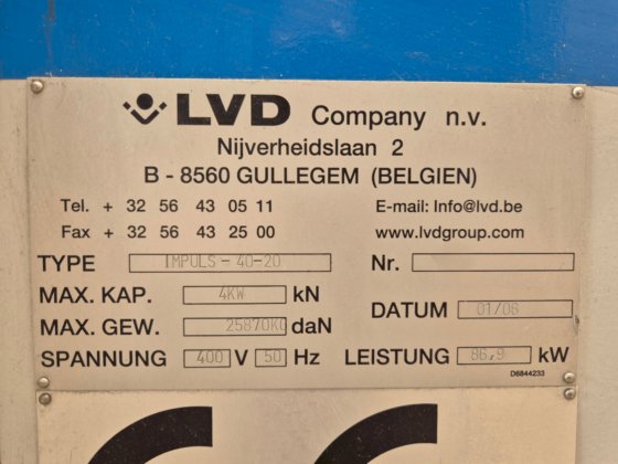 2005 LVD Impuls 4020