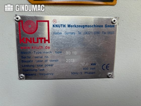 2013 KNUTH BO 110