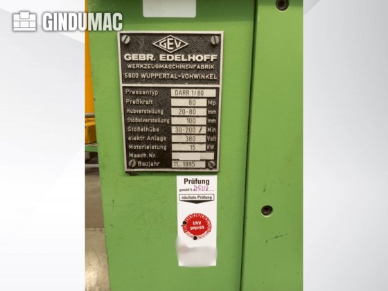 1995 EDELHOFF DARR 1/80