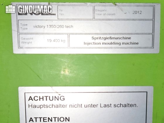 2012 Engel VICTORY 1350/260 tech