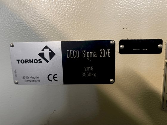 2015 TORNOS DECO Sigma 20/6