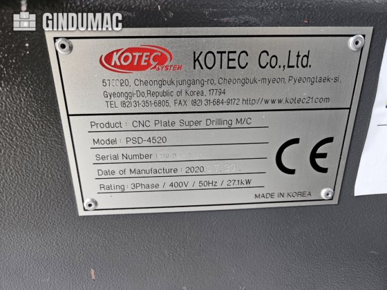 2020 KOTEC PSD-4520