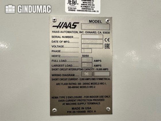 2020 HAAS EC-400