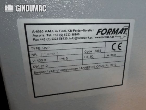 2019 FORMAT4 HVP Typ 4