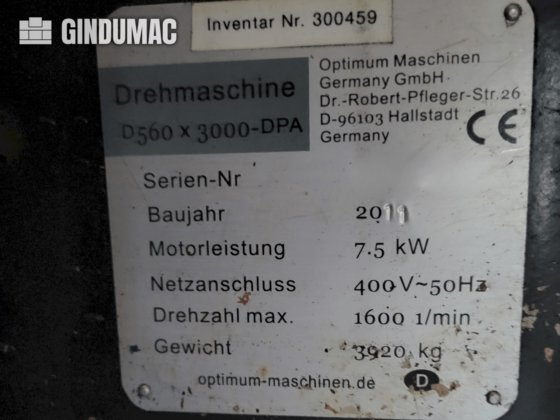 2011 Optimum D 560x3000