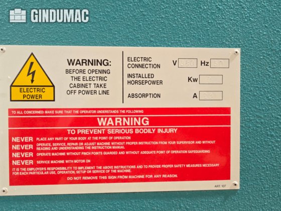 2005 Vimercati PHSI 100x3050