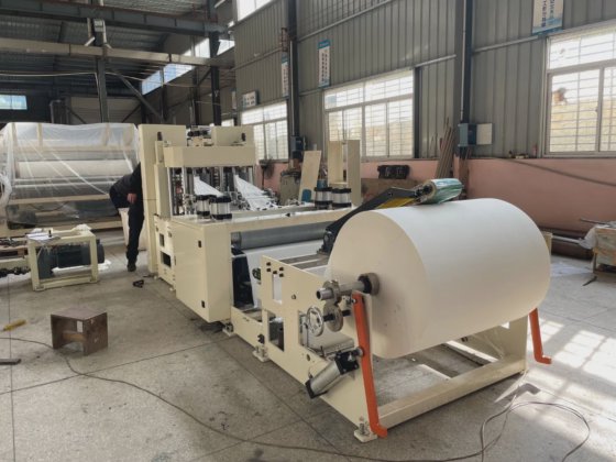 Two Output Napkin Paper Folding