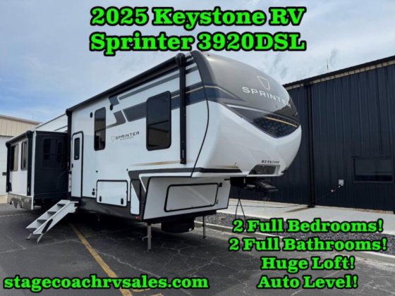 2025 Keystone RV Sprinter 3920DSL in Peru, IN, USA