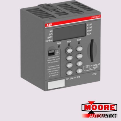 Módulo processador ABB PM5650-2ETH 1SAP141000R0278