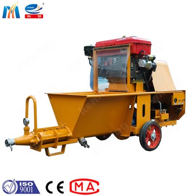 ディーゼルモルタルスプレーマシン建設会社向けスタッコ塗装機