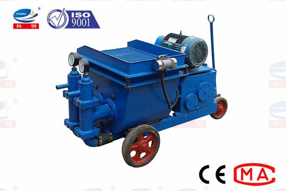 大容量セメント注入グラウトポンプ 移動可能 簡単操作