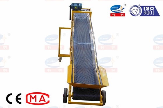 鉄道トンネル用乾燥材料搬送スクリュー式セメントフィーダー