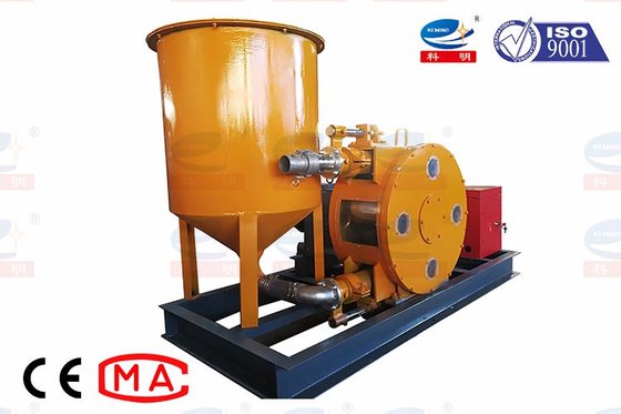 フォームコンクリート用蠕動ホースポンプ 高効率・流量調整可能