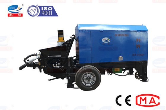 完全油圧式小型コンクリートショットクリートマシン電動モーター駆動