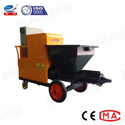 建設現場用スクリュー式3MPaモルタル充填機