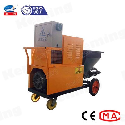 建設現場用スクリュー式3MPaモルタル充填機