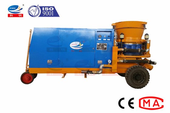 土木工事用コンクリート吹付機 良好な混合均一性