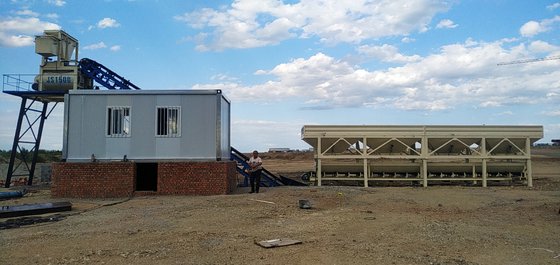 KEMING HZS グラウトミキシングマシン コンクリートバッチングプラント 制御システム付き