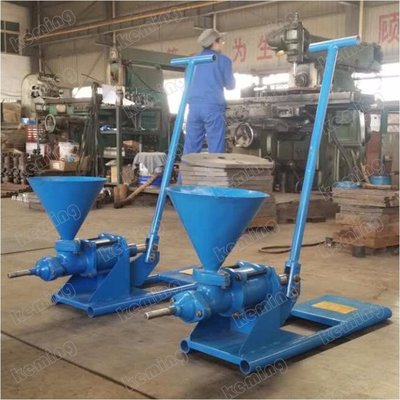 吸入・吐出セメントグラウトポンプ スラリータイプ手動グラウトポンプ