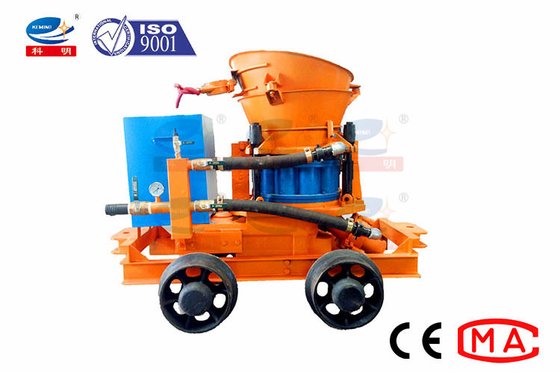 ショットクリートの除塵、ドライコンクリートのガンイットマシン、環境保護