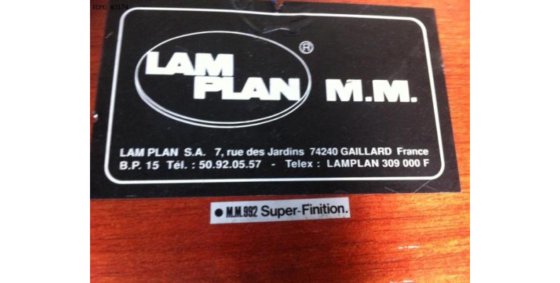 LAM PLAN M.M. 992