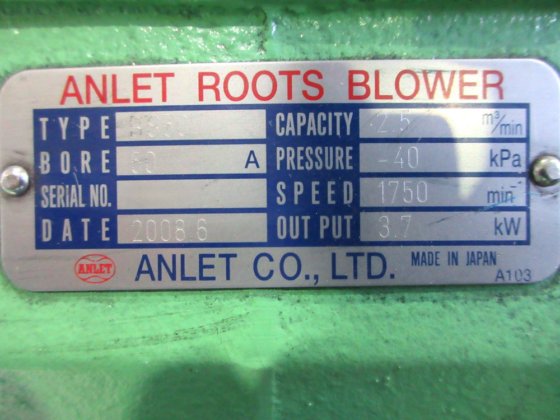 2008 アンレット BS50V