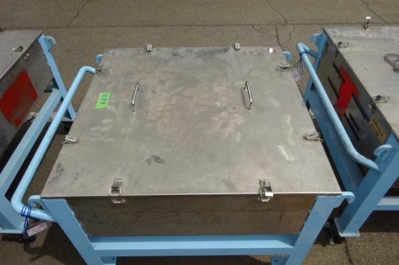 粉体ホッパー台車