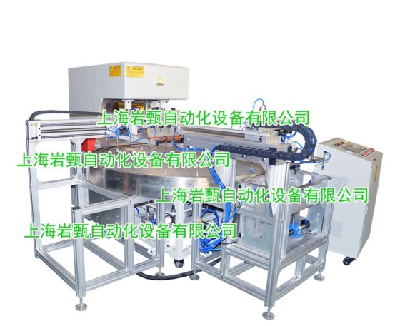 四工位圆盘机械手无人包装机