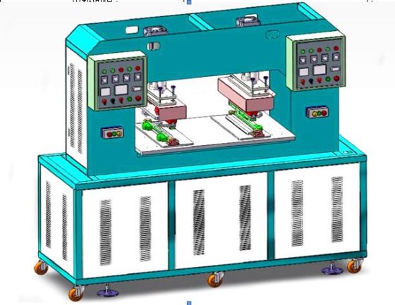 鸡仓、鸡屎、鸡粪自动传送带高频焊接机