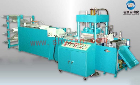 PU手套热合冲切一体高周波熔断机