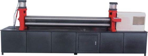 High-Efficiency 4-Roll Plate Rolling Machine