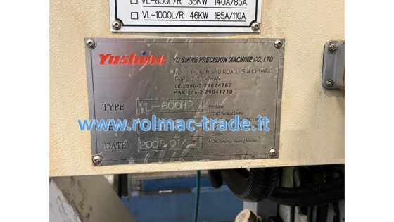 Vertical Lathe SUMMIT VL600