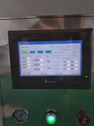 Single Flame Source Tester Flammability Analyzer For Building Materials