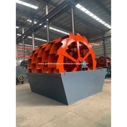 用于开采河砂的轮式洗砂机硅砂洗选机。