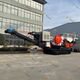 明远 200t/h 履带式移动石料颚式破碎机用于破碎河卵石 花岗岩